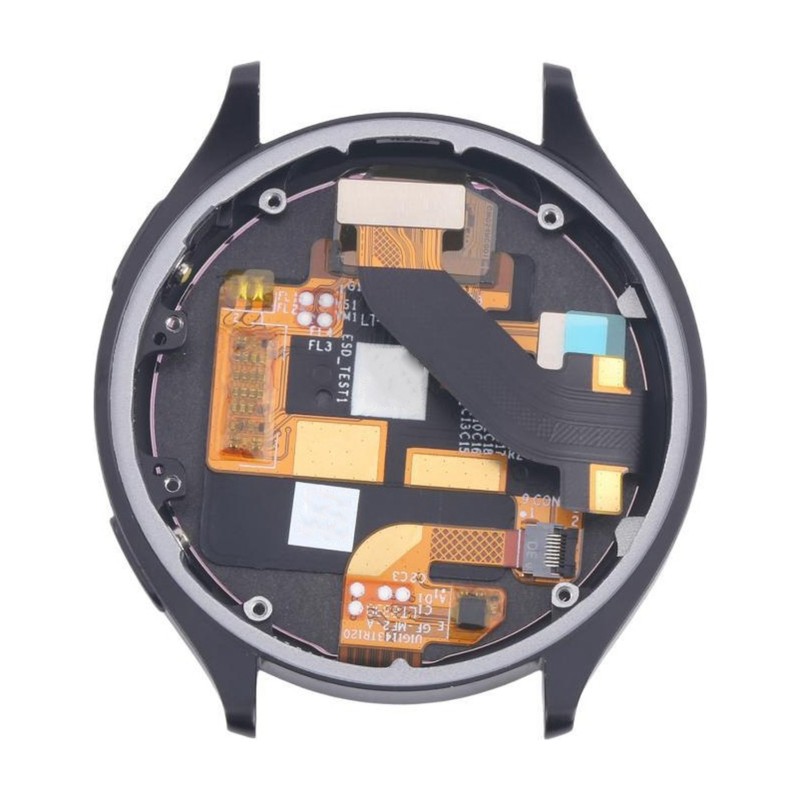 Smartwatch Touch - AB25-Touchscreen-assemblage LCD met frame zwart vervanging