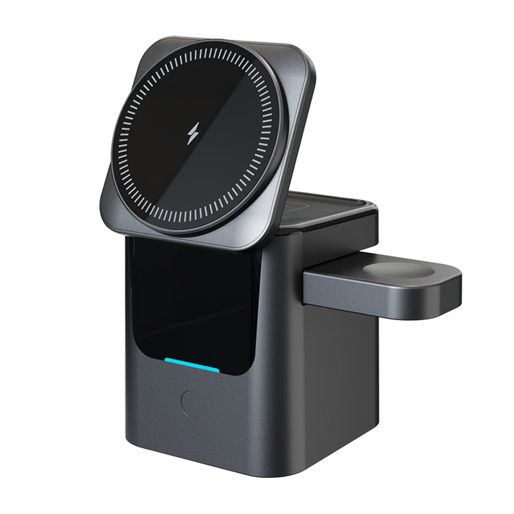 Smartwatch Ac - Magnetisch 3-in-1 draadloos laadstation Opvouwbare kubus