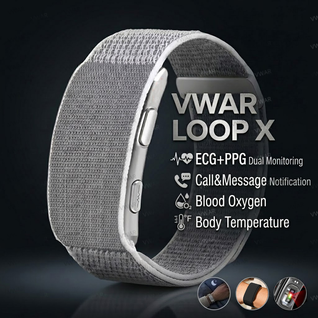 VWAR Loop X ECG Smart Armband  - Smartwatch X recensie en prijs