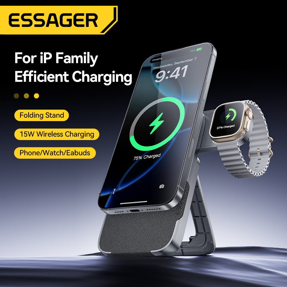 Essager 3-in-1 draagbare opvou - Smartwatch Ac recensie en prijs