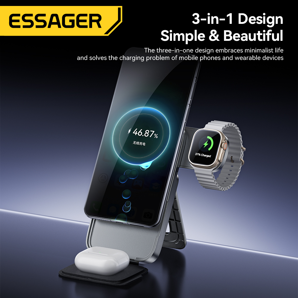 Essager 3-in-1 draagbare opvou - Smartwatch Ac recensie en prijs