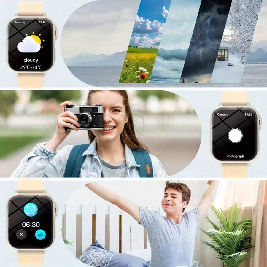 1 stuk 2025 Smartwatch met vol - Smartwatch Touch recensie en prijs
