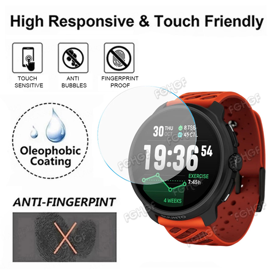 Gehard glas beschermfolie voor - Garmin Smartwatch Accessories recensie en prijs