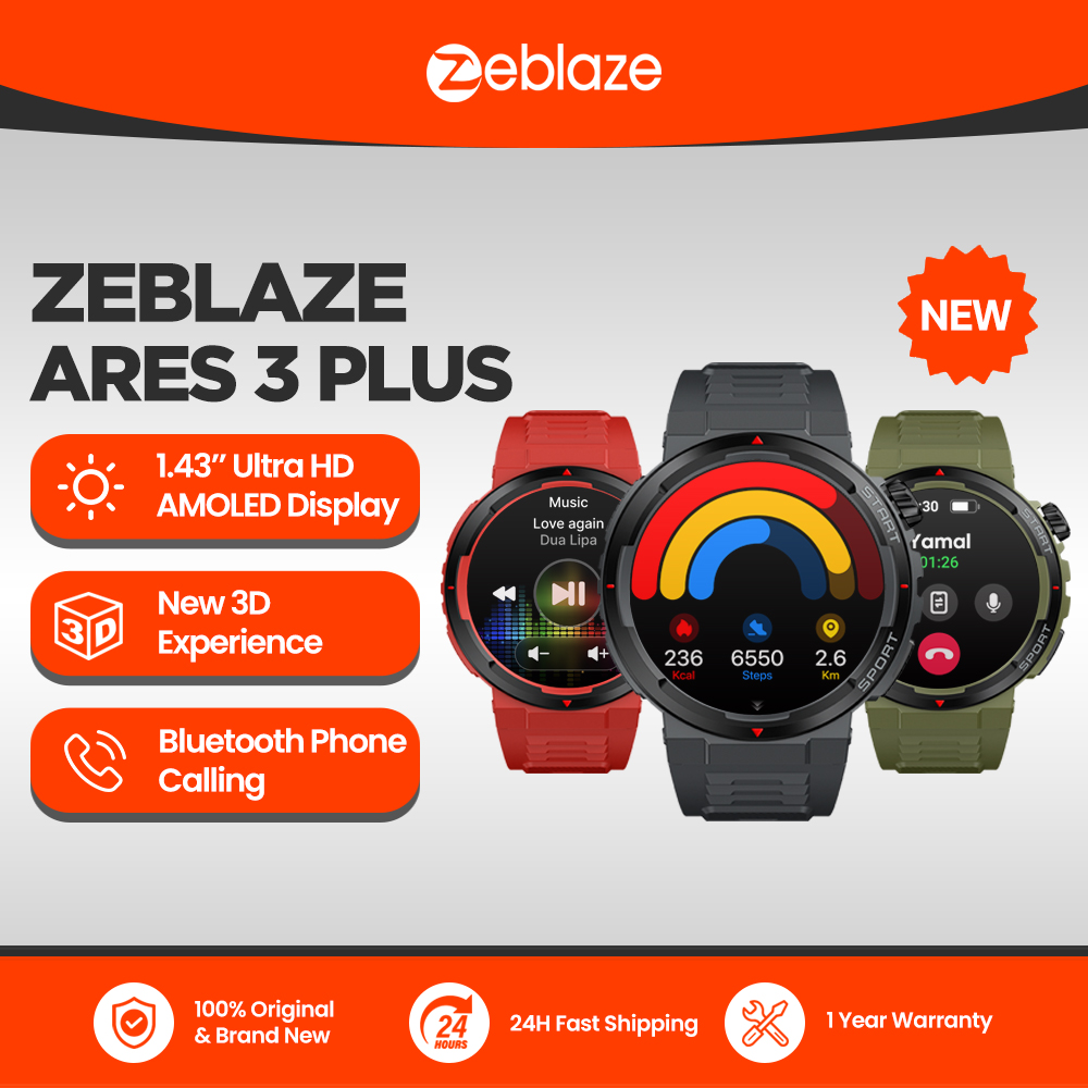 Nieuwe Zeblaze Ares 3 Plus 1,4 - Smartwatch X recensie en prijs