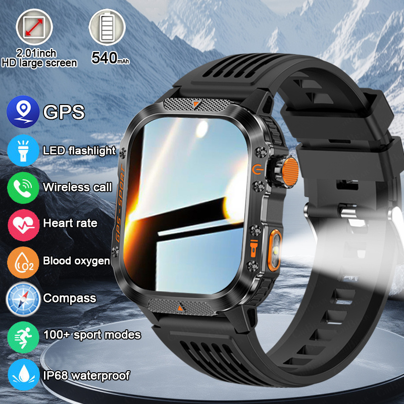 2025 Nieuwe Militaire Sport Sm - Smartwatch X12 recensie en prijs