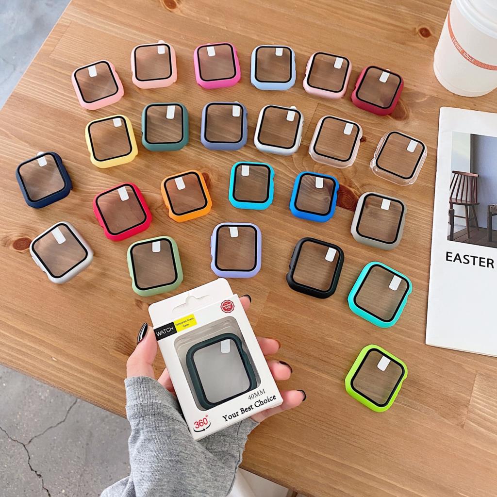 Gehard glas + cover voor Apple - Garmin Smartwatch Accessories recensie en prijs