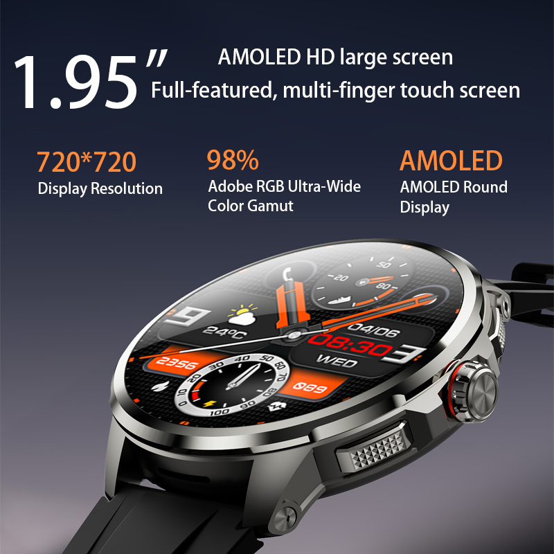 4G 5G LTE Android-systeem 1,95 - Smartwatch Instagram recensie en prijs