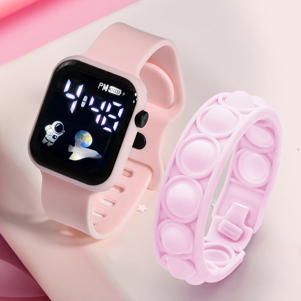 2 Stuks Kinder Slim Horloge Ar - Smartwatch Touch recensie en prijs
